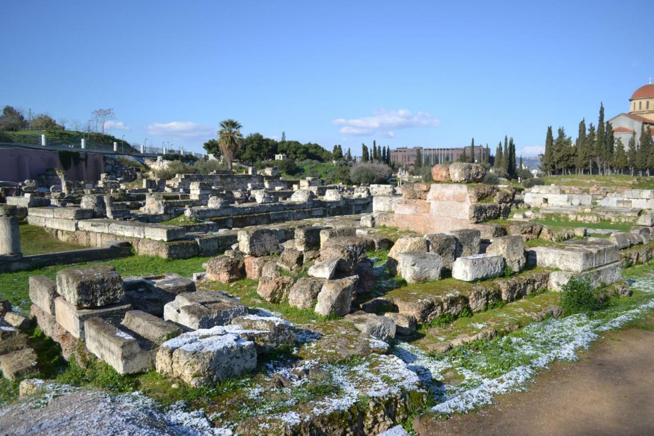 Acropolis Villa In Plaka Aten Exteriör bild
