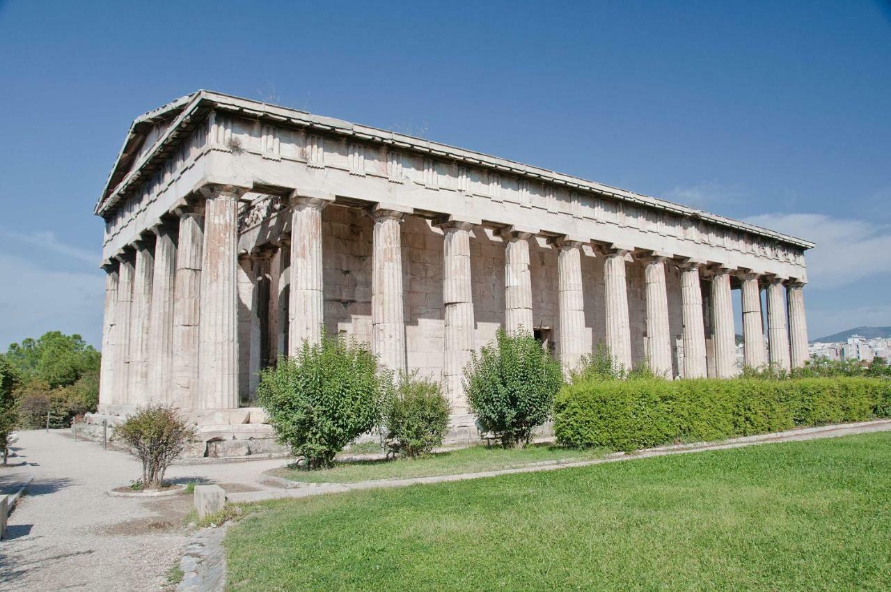 Acropolis Villa In Plaka Aten Exteriör bild